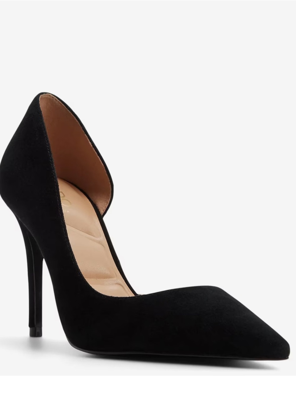 ALDO Black Pointed-Toe Heels